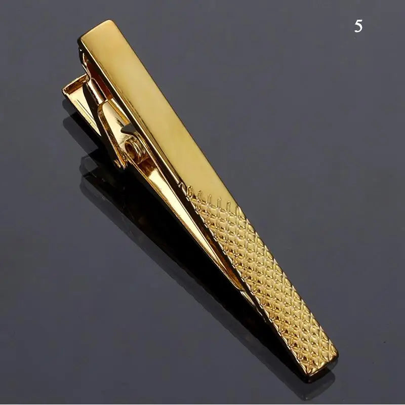 New Classic Men Tie Clip Simple Fashion Metal Necktie Daily Business Wedding Ceremony Tie Clip Pin Men Jewelry Accessories Gift