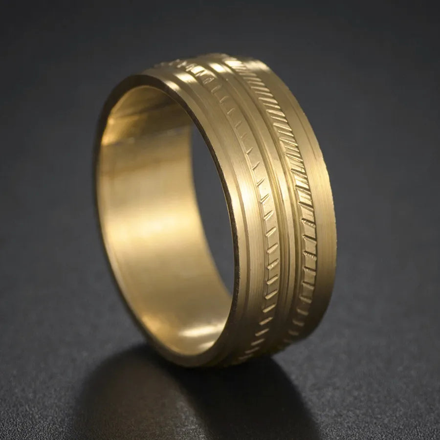 316L Stainless Steel High Quality Ring Simple Matte Fashion Men Wedding Rings Finger Engagement Gift For Women Jewelry