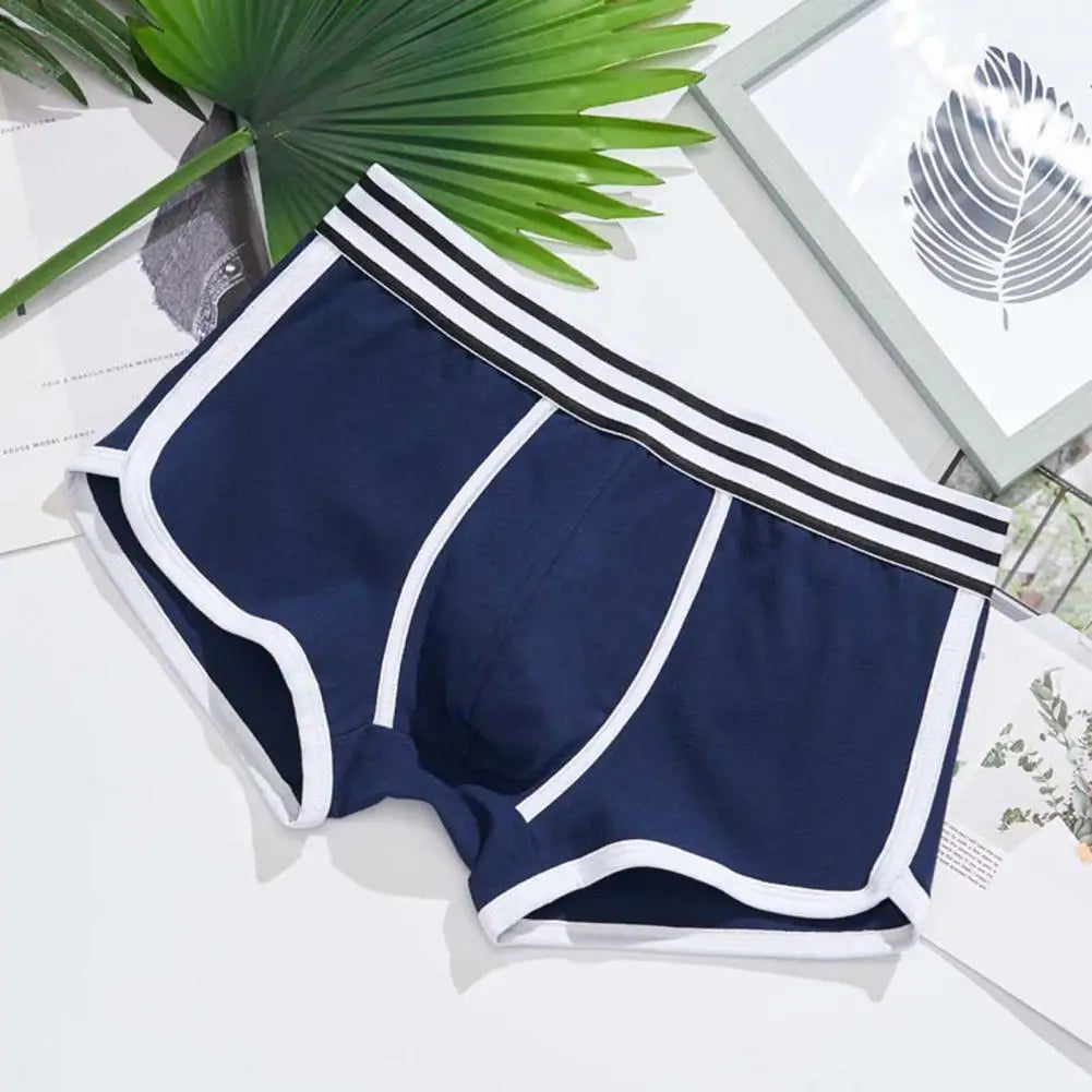 Men Boxers Underwear Soft Breathable U Convex Sweat Absorption Comfortable Men Underwear High-Quality Breathable Men Underpants