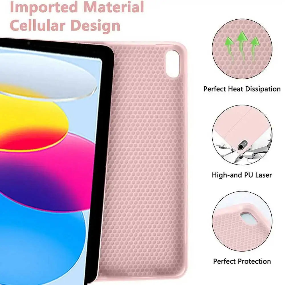 For iPad Backlight Keyboard Case For iPad 10.2 9 8 7th Gen iPad 10th Air 3 10.5 Pro Air 4th 5th 10.9 Pro 11 12.9 9.7 5 6th Cover