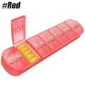 1PCS Pill Organizer Large,Weekly Medicine Pills Organizer Pill Box Travel, 7 Day Pill Case for Big Vitamin Supplements Fish Oil