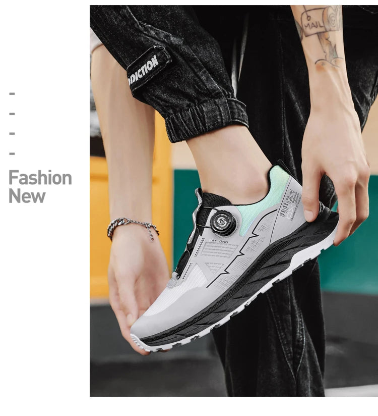 2026 new men's shoes work sports shoes fashionable casual shoes comfortable multi-functional low top shoes outdoor hiking shoes