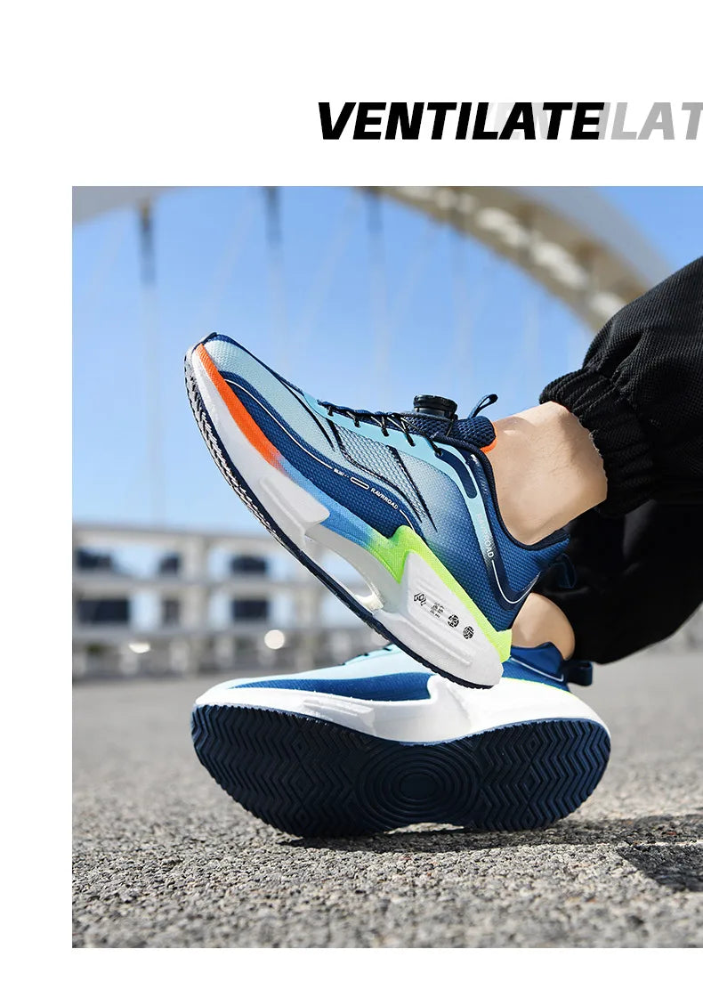Running Shoes Child Student Training Speciality Marathon Men Sports Breathable Lightweight Women's Comfortable Nonskid Sneakers