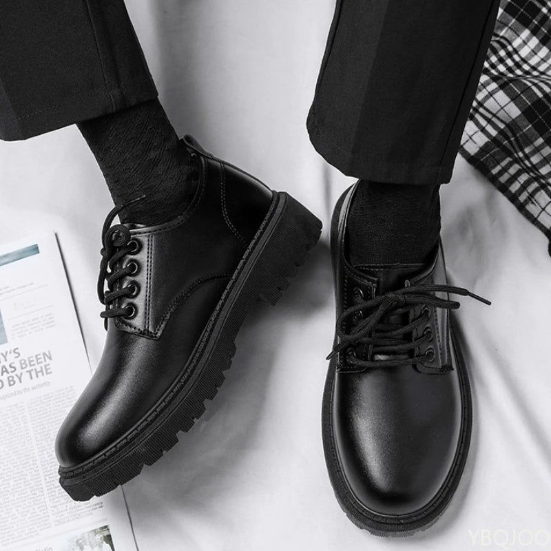 Men Business Shoes Spring Autumn New Formal Leather Shoes Casual Fashion Sports Shoes Social Elegance Trendy Flat Shoes Zapatos