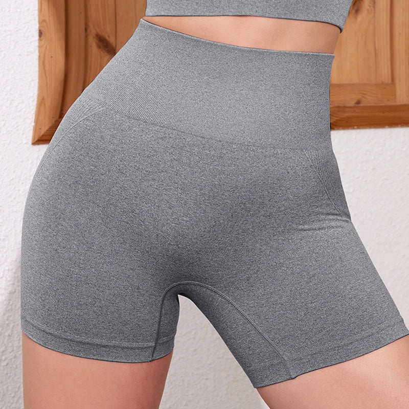 2024 4PCS Booty Lifting Gym Shorts Woman High Waist Fitness Multi Piece Set Shorts Summer Running Outdoors Butt Lifting Pants
