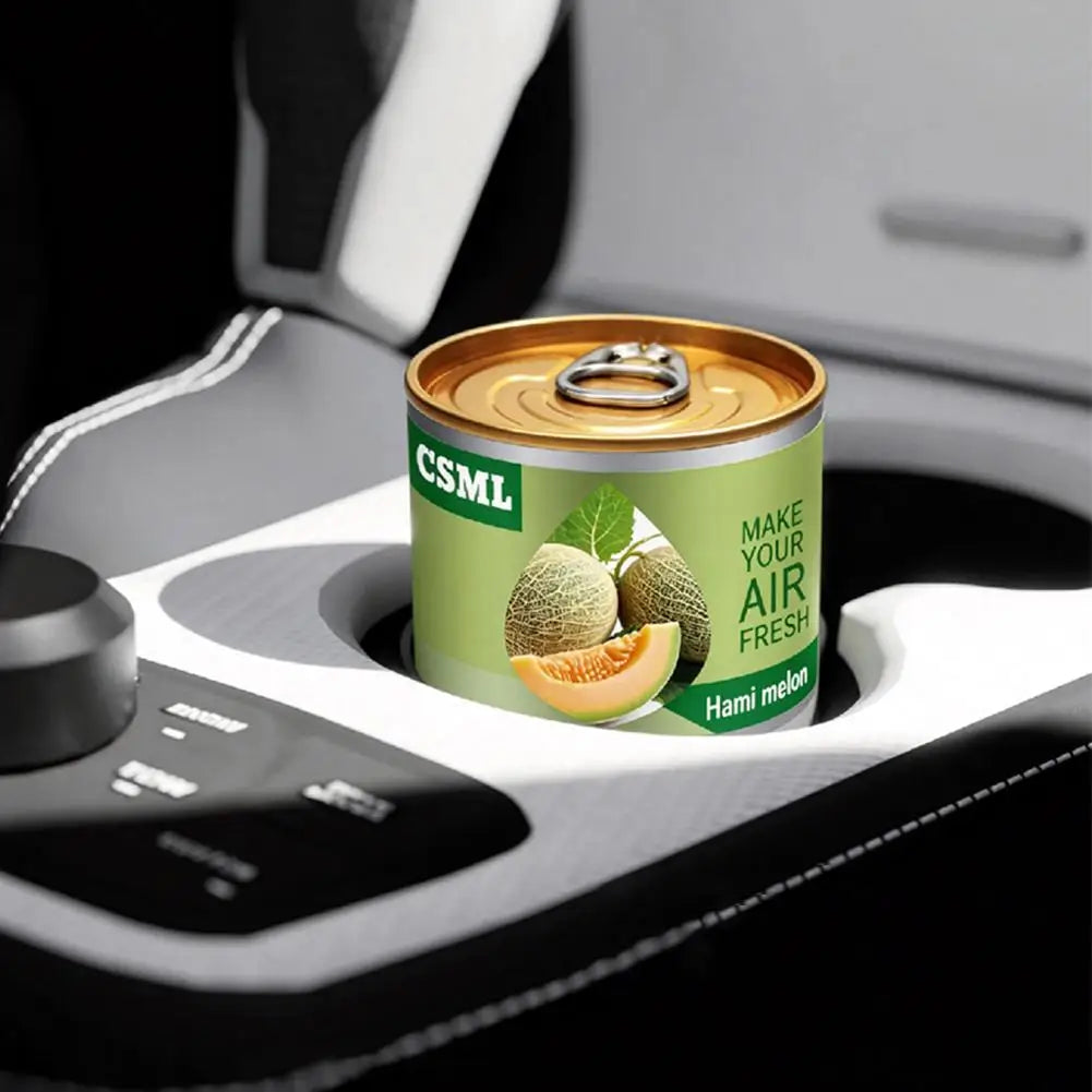 Car Air Freshener Solid Balm Cologne Lemon Odor Eliminator Long-lasting Perfume Scent Ornament Auto Accessoies