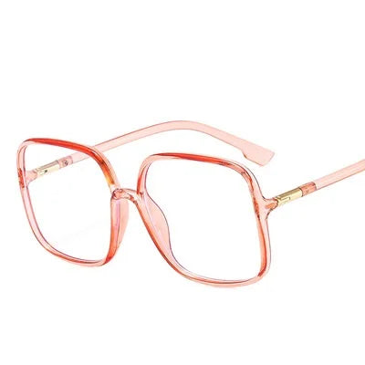 Optical Transparent Women Glasses Frame Large Size Ultralight TR90 Plastic Eyewear Men Big Myopia Spectacles Frames Square Fram