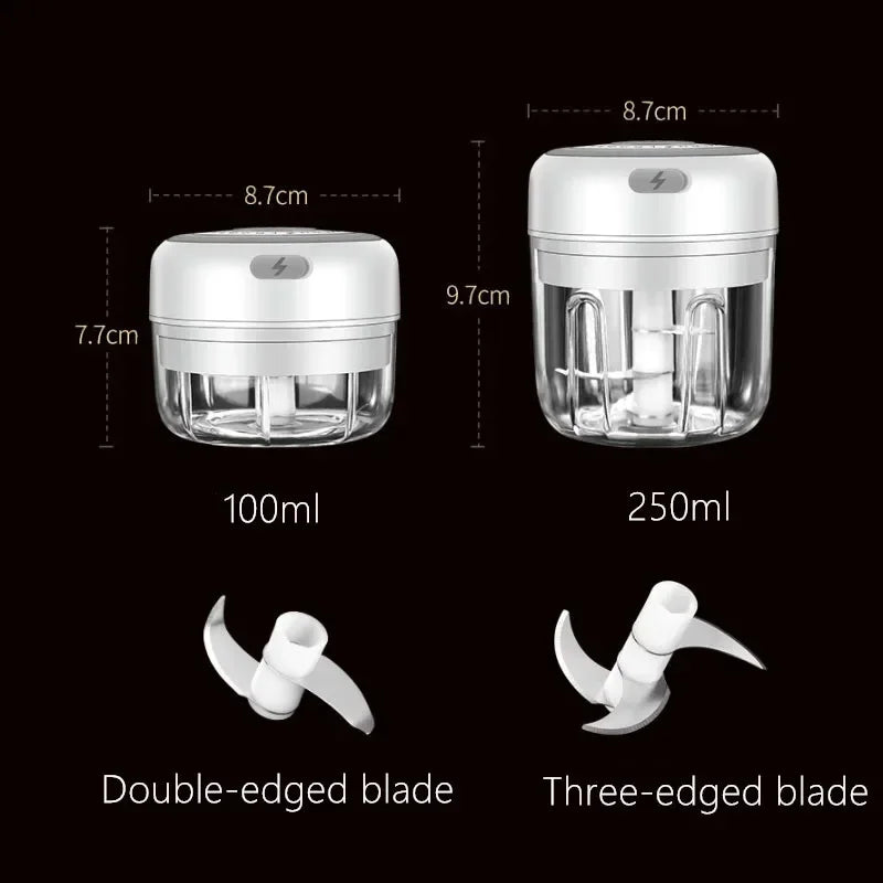 New Crusher Vegetable Onion Cutter Kitchen Cooking Accessories 500/900ML Manual Meat Mincer Garlic Chopper Rotate GarlicPress
