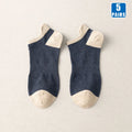 5 Pairs High Quality Cotton Men Short Socks Breathable Casual Spring Summer Crew Ankle Low-Cut Fashion Non-slip Sock for Male