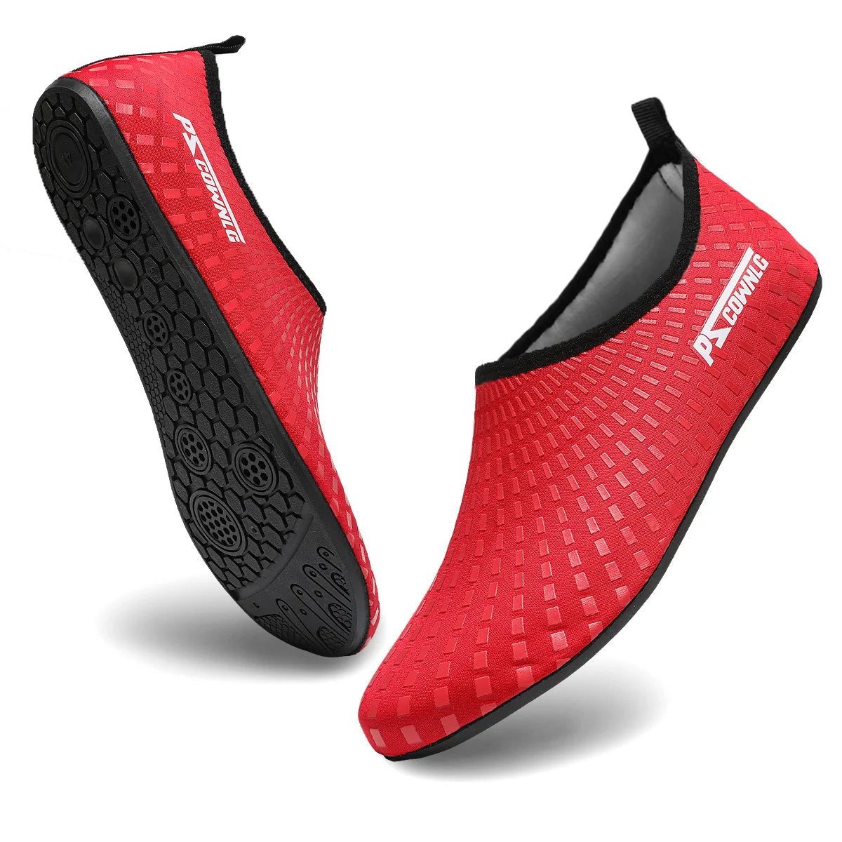 Quick Dry Water Shoes Rubber Sole Diving Shoes Unisex Beach Swimming Diving Socks Non-Slip Seaside Surfing Adult Kids Socks