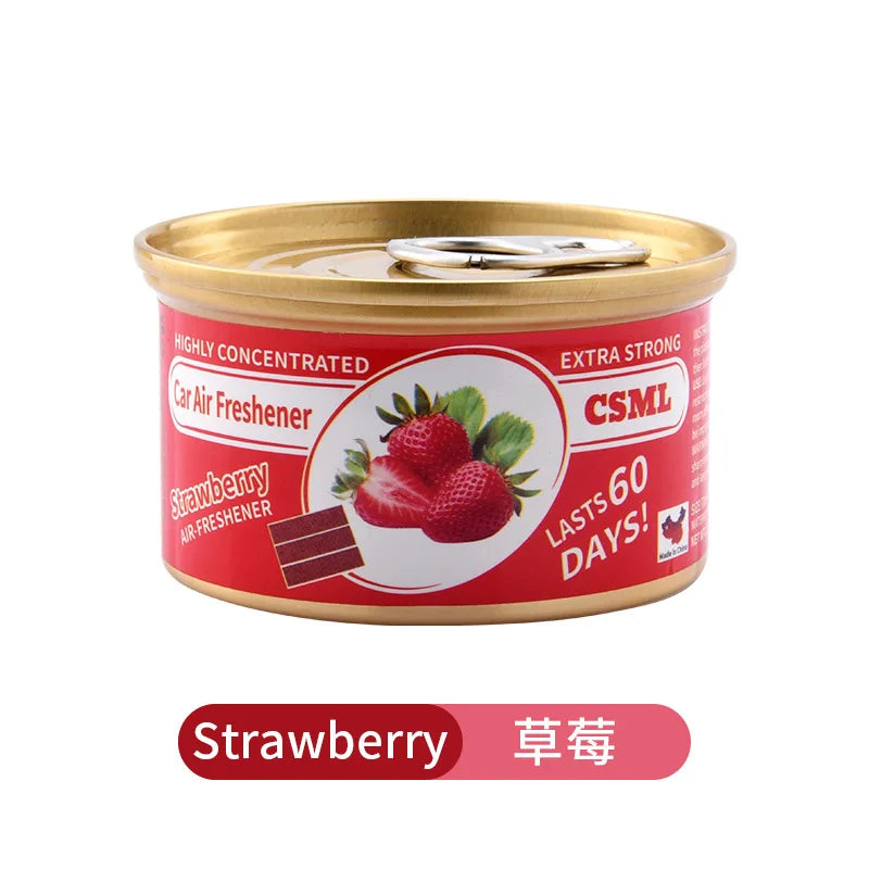 Car air fresh, solid aromatherapy, no additives, canned, essential for eliminating  odors, long-lasting fragrance, household use