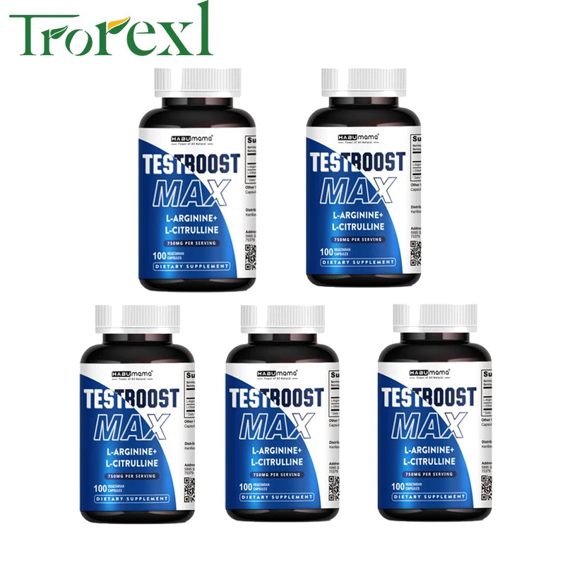 Men Enhancing Supplement,L-Arginine L-Citrulline Complex ,Supports Physical Performance & Confidence,Lasting Results