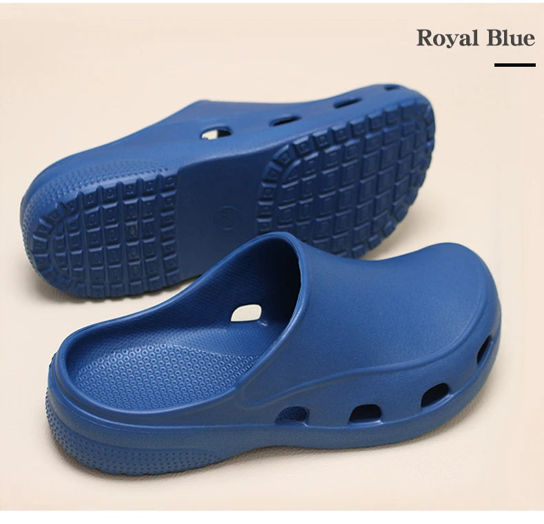 Professional Scrubs Clogs Ultra Light Nurse Work Shoes Anti Slip Pediatric Slippers Breathable Dentist Nursing Shoes 5X03-04