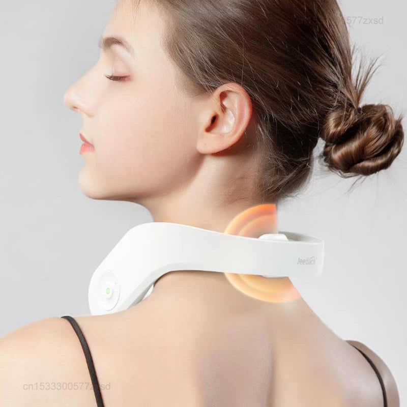 Jeeback K1 Electric Wireless Neck Massager Relieve Neck Pain Cervical Massage Home Electric Neck Massage Relaxer Muscle