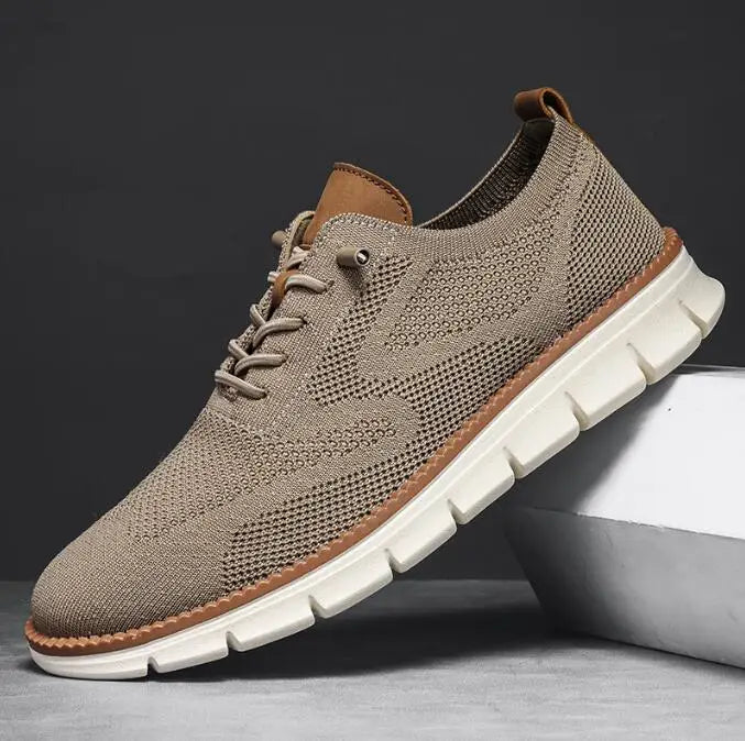 2025 New Men Casual Sports Shoes Anti Slip Wear-Resistant Breathable Cushioning Color Versatile Casual Sports Shoes