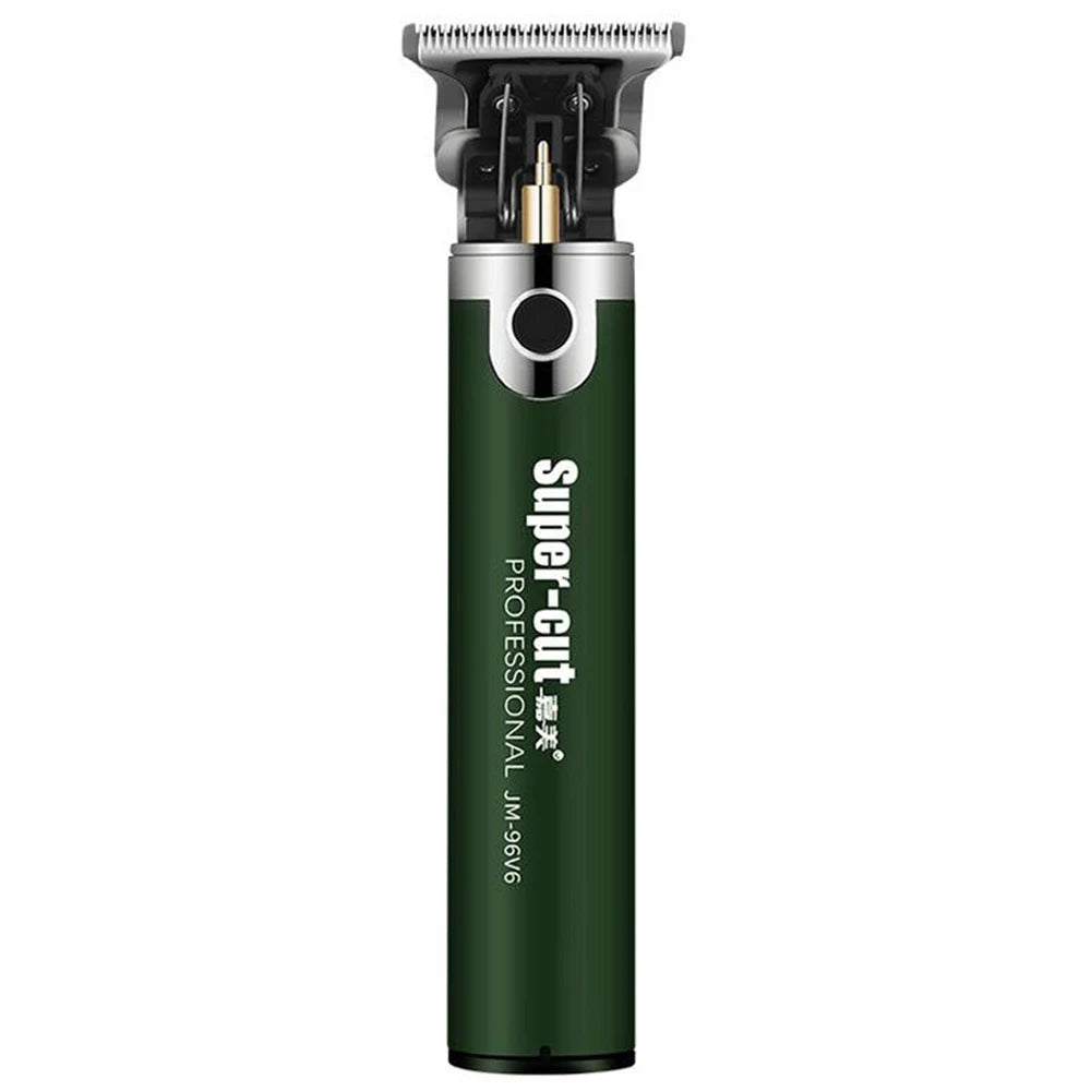 Professional USB Rechargeable Hair Clipper Electric Hair Trimmer Beard Shaving Machine 0mm Men Barber Haircut Tool 18650 Lithium