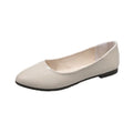 Women's Formal Uniform Shoes Spring Autumn Black Versatile Flat Shoes Women Causal Loafers Non-slip Ladies Ballet Leather Shoes