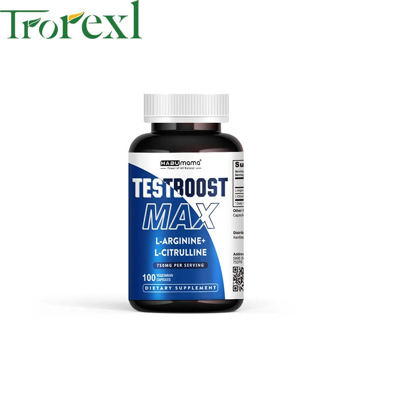 Men Enhancing Supplement,L-Arginine L-Citrulline Complex ,Supports Physical Performance & Confidence,Lasting Results