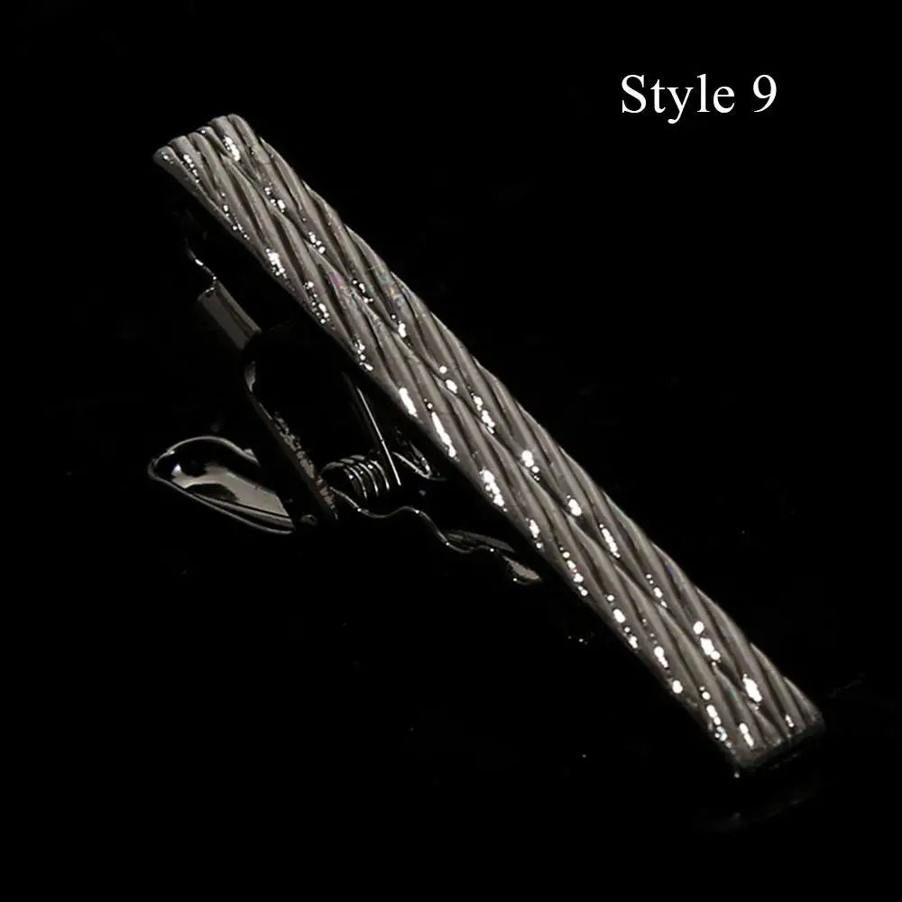 New Classic Men Tie Clip Simple Fashion Metal Necktie Daily Business Wedding Ceremony Tie Clip Pin Men Jewelry Accessories Gift