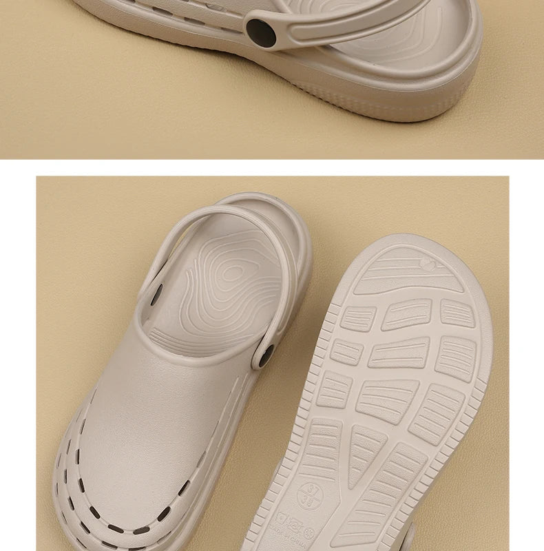Nursing Scrub Clogs Medical Shoes Comfortable Anti-slip for Professionals Breathable Waterproof Hospital Work Clog X08