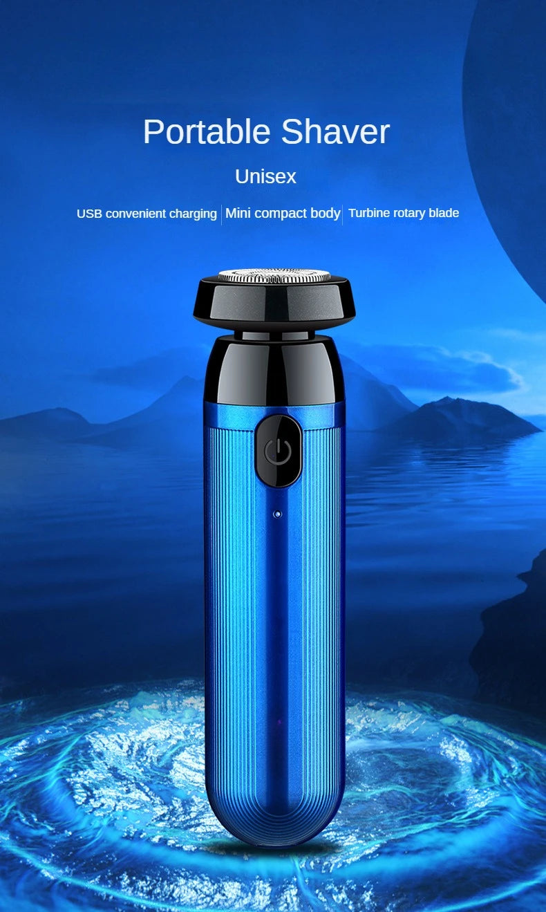 High Speed Fast Charging Portable Electric Shaver For Men And Women Mini Rechargeable Shaver Easy To Dismantle In One Step