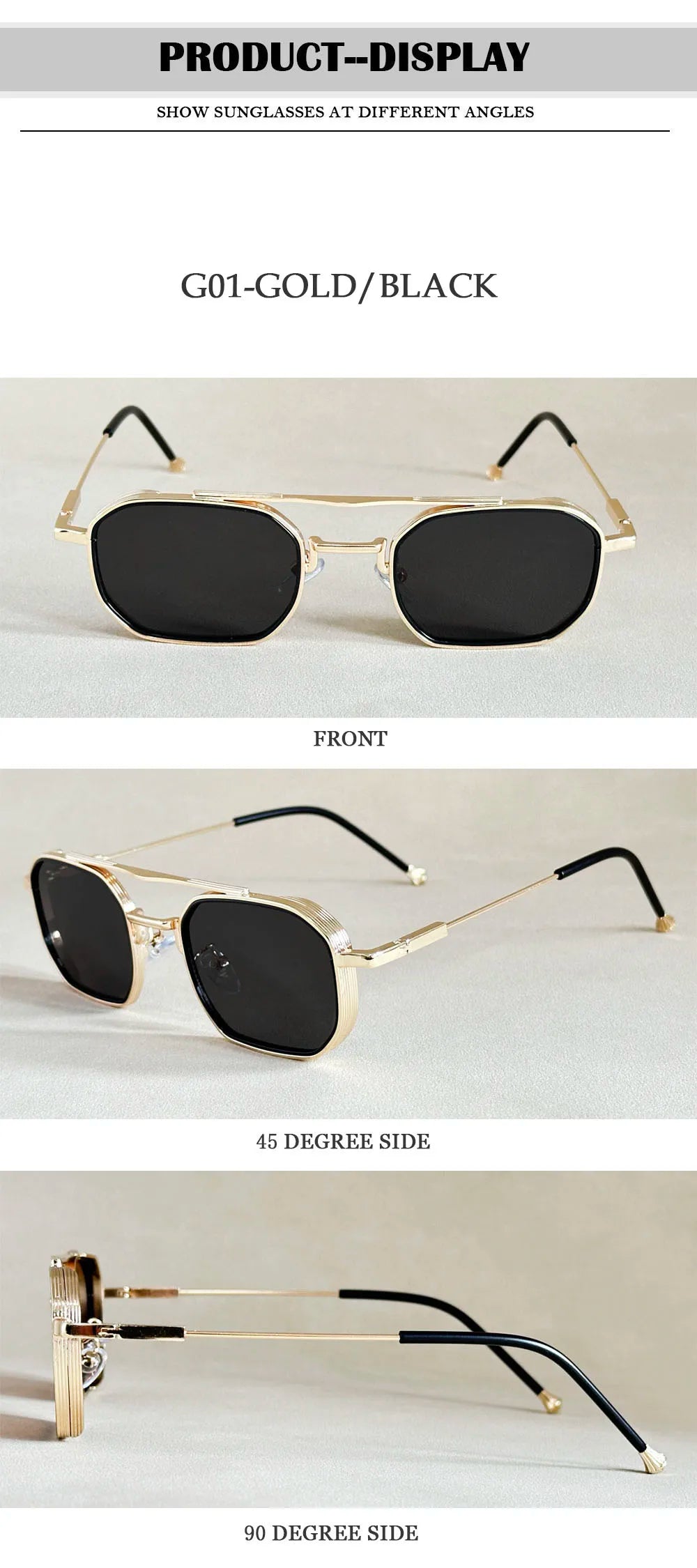 Fashion Square Sunglasses Women Trendy Vintage Glasses Luxury Sunglass Men Dropshipping Lunette Soleil Femme Zonnebrillen Dames