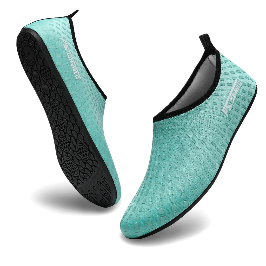 Quick Dry Water Shoes Rubber Sole Diving Shoes Unisex Beach Swimming Diving Socks Non-Slip Seaside Surfing Adult Kids Socks