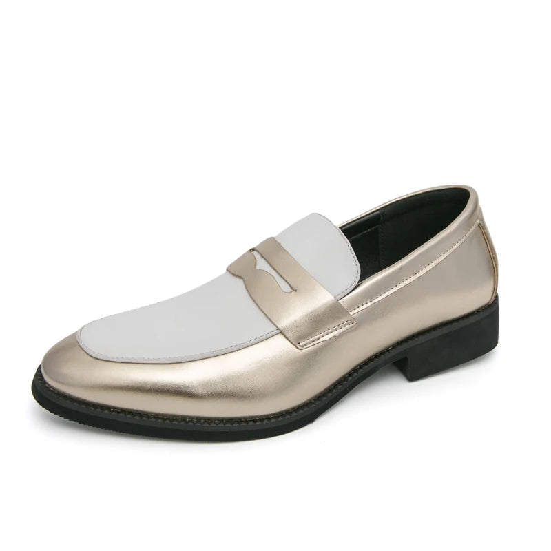Men Shoes for Wedding Moccasins 2025 New Loafers for Men Breathable Man Slip on Flats Leisure Walk Driving Shoes Walking Shoes