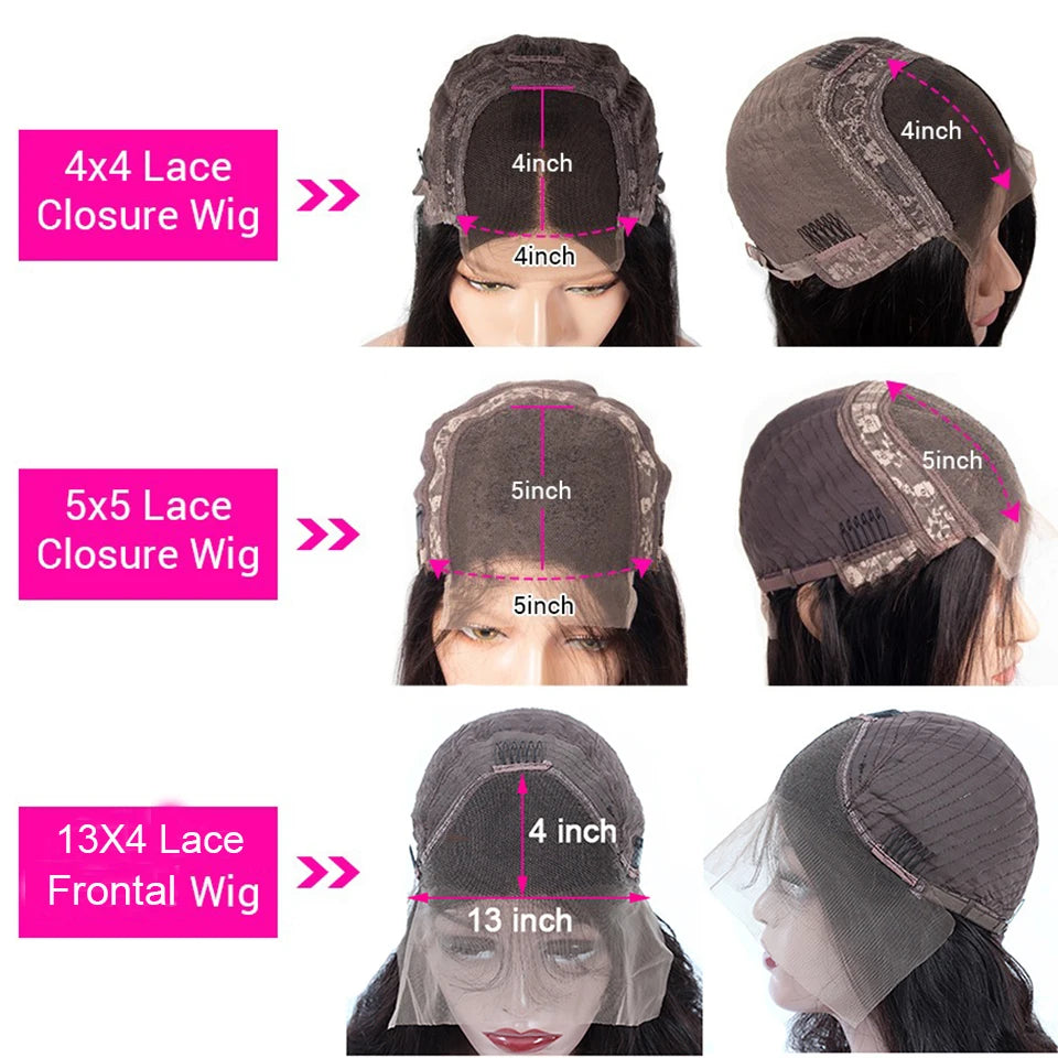 Body Wave Human Hair Wigs Hd Lace Wig Human Hair 13X4 Lace Front Wig Human Hair Pre Plucked Bleached Knots 100% Human Hair Wigs