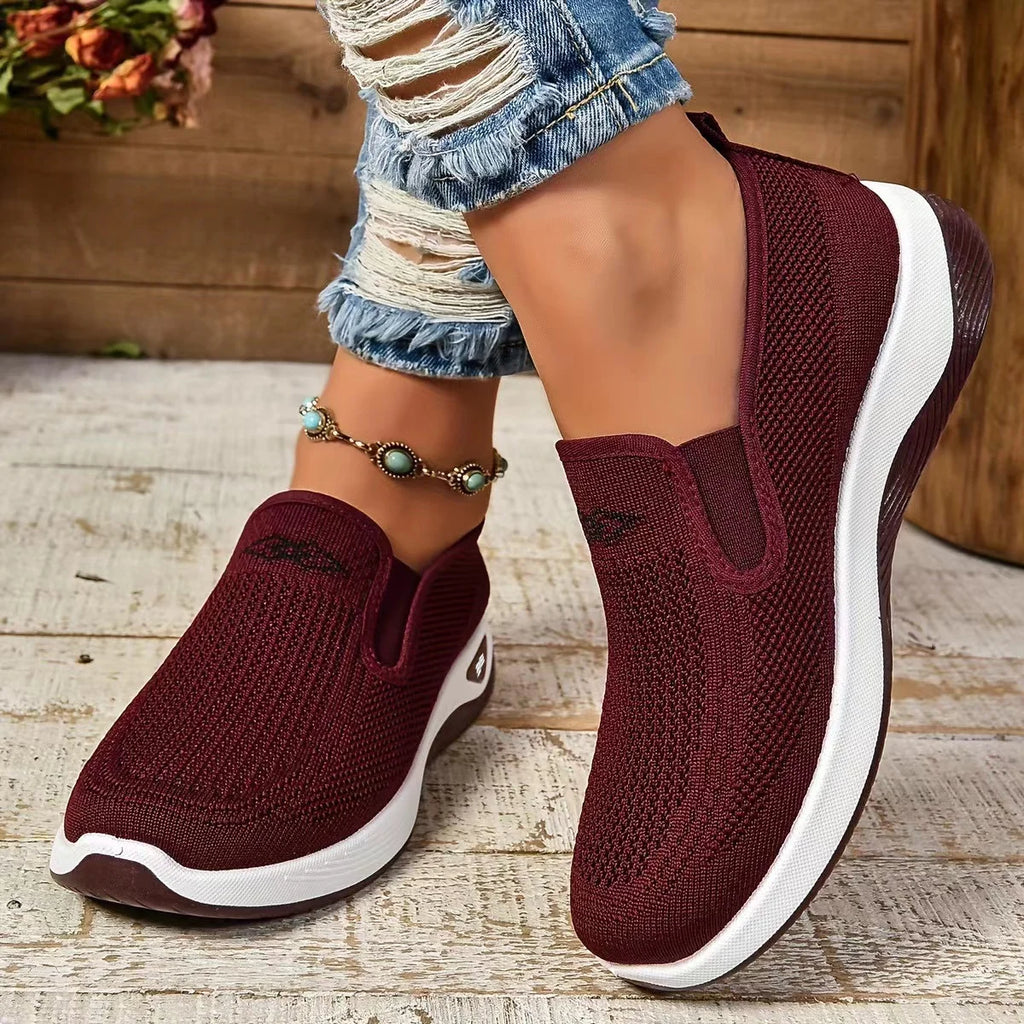 Women's shoes, casual shoes for ladies, with breathable mesh, not tiring to the feet, light and comfortable casual shoes