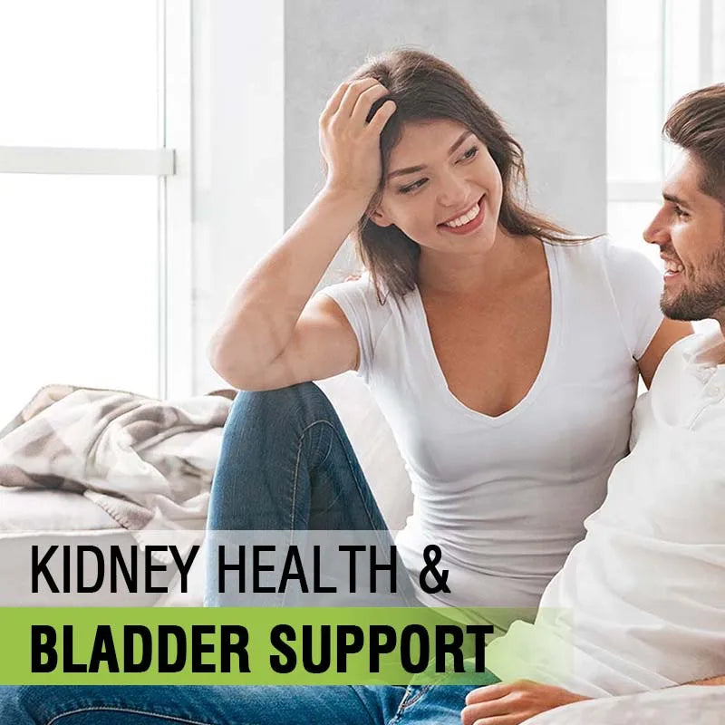 Kidney Health and Bladder Support - Boosts Energy,Supports The Immune System,Cleanses The Kidneys & Bladder - 120 Capsules ﻿