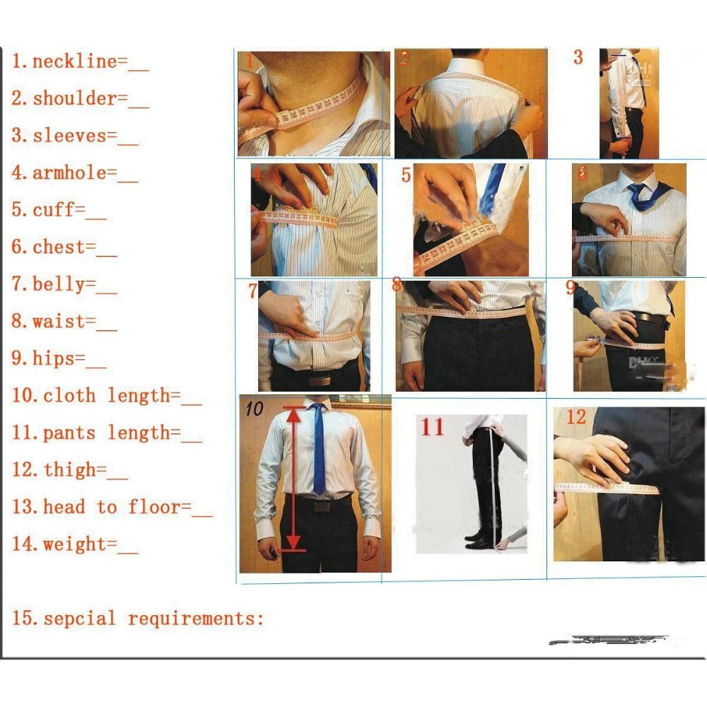 Charming Men's Suits Customized High Fashion Single-breasted Two Pieces (Jacket+Pants) Male Smart Casual Simple Straight Set