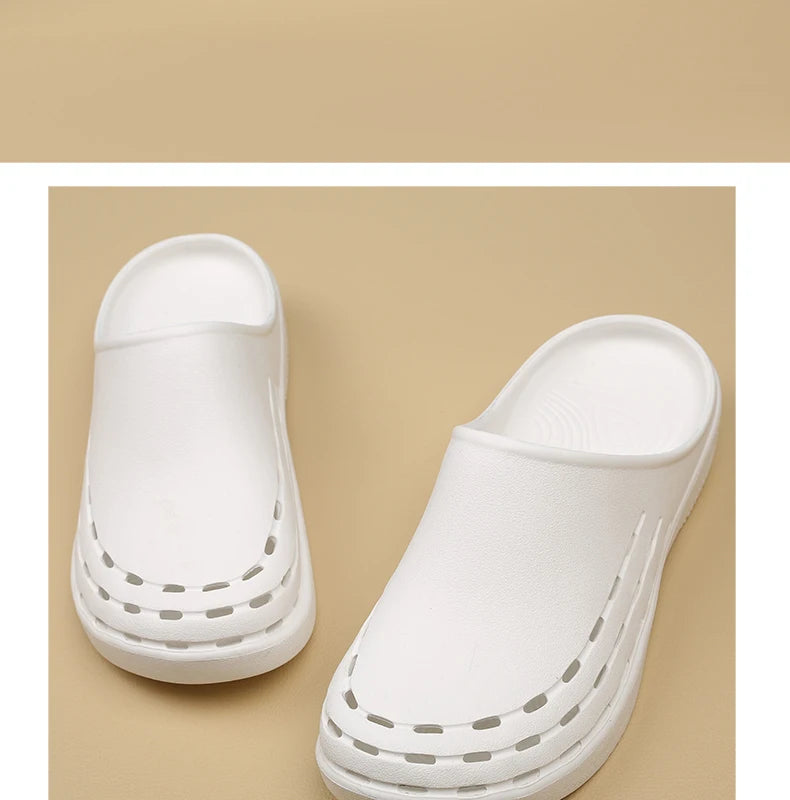 Nursing Scrub Clogs Medical Shoes Comfortable Anti-slip for Professionals Breathable Waterproof Hospital Work Clog X08
