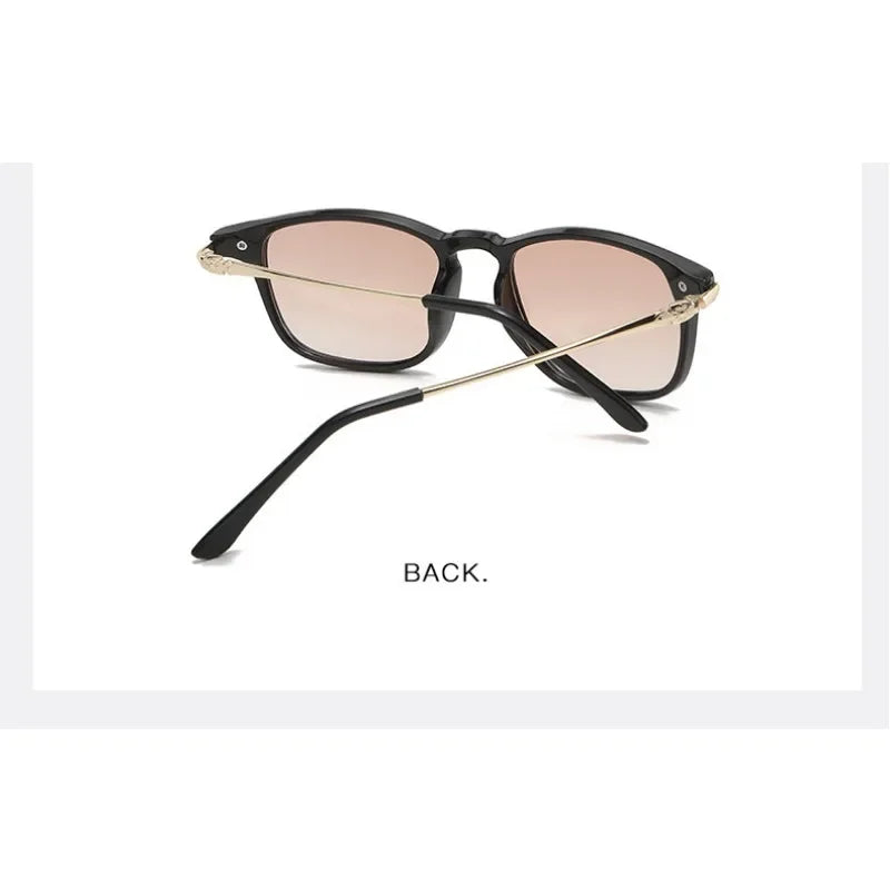 Bifocal Presbyopic Glasses HD Anti Blue Light Large Frame Presbyopia Glasses Resin Lens Sunglasses Bifocus Reading Glasses Men
