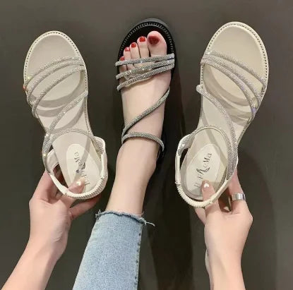 New Women's Shoes: Fashionable, Casual, and Versatile Flat Sandals