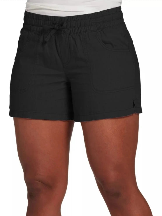 S-5XL Fashion Women Summer Casual Solid Color Elastic Waist Lace Up Split Shorts Casual Short Female Pants