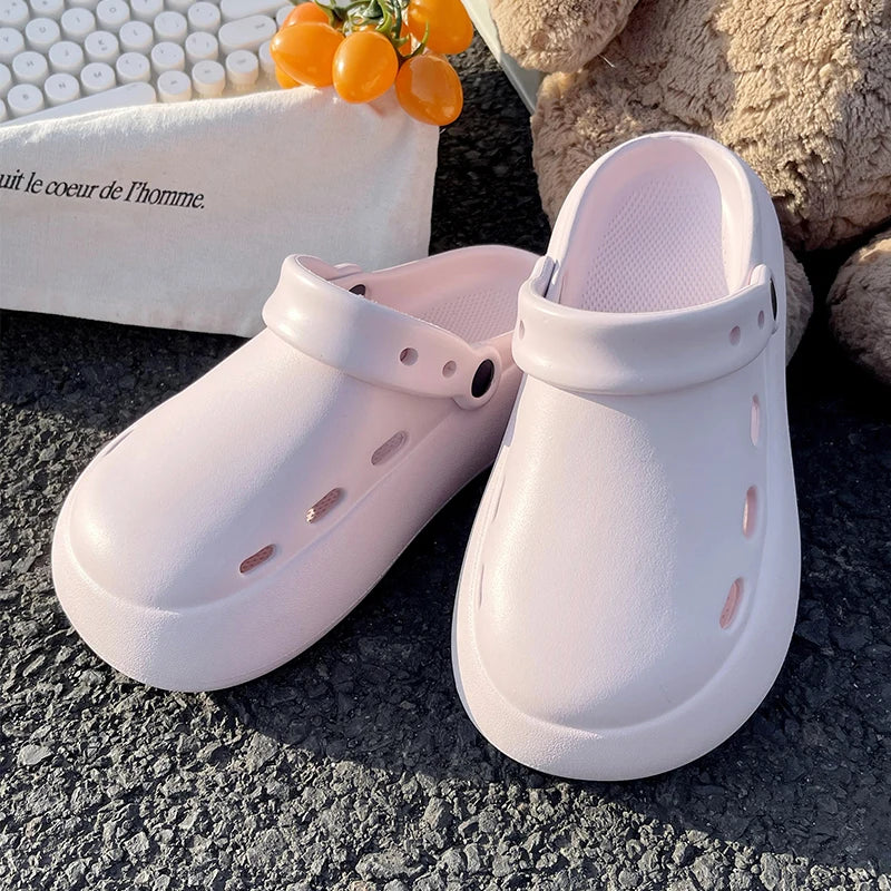Fashion Nurse Shoes Summer Casual Dentist Clogs Non Slip Nursing Slippers Unisex Outdoor Garden Sandals for Women Slippers