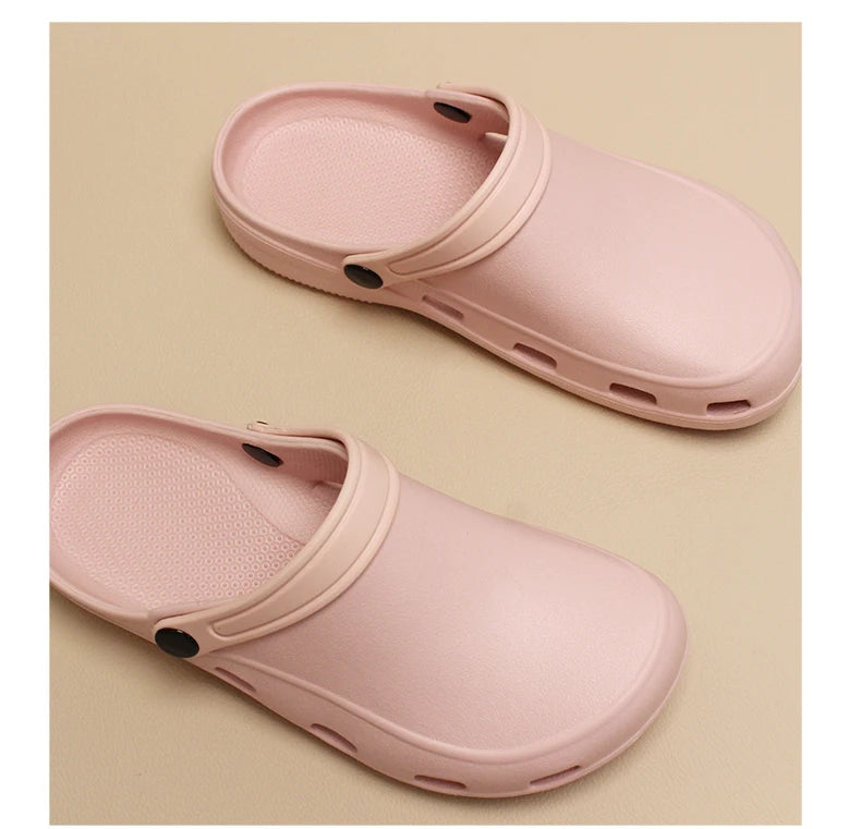 Professional Scrubs Clogs Ultra Light Nurse Work Shoes Anti Slip Pediatric Slippers Breathable Dentist Nursing Shoes 5X03-04