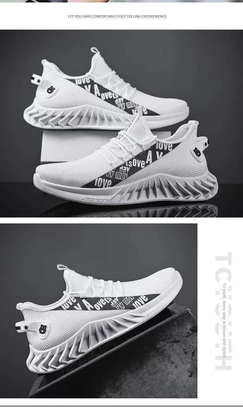 Sneakers for Men Fashion Men's Casual Sneakers Comfortable Breathable Running Tennis Shoes Zapatillas De Hombre