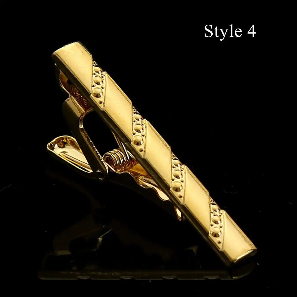 New Classic Men Tie Clip Simple Fashion Metal Necktie Daily Business Wedding Ceremony Tie Clip Pin Men Jewelry Accessories Gift