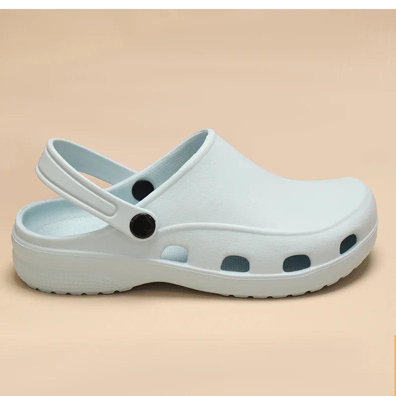 Professional Scrubs Clogs Ultra Light Nurse Work Shoes Anti Slip Pediatric Slippers Breathable Dentist Nursing Shoes 5X03-04