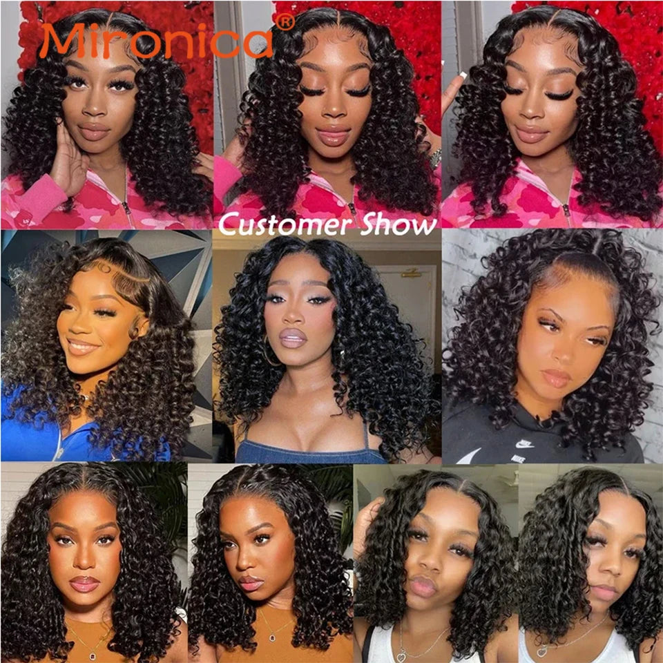 PIXIE Curly Human Hair 1/3/4 Bundle Raw Human Hair Weave Natural Human Hair Extensions Remy Human Hair Bundles for Black Women