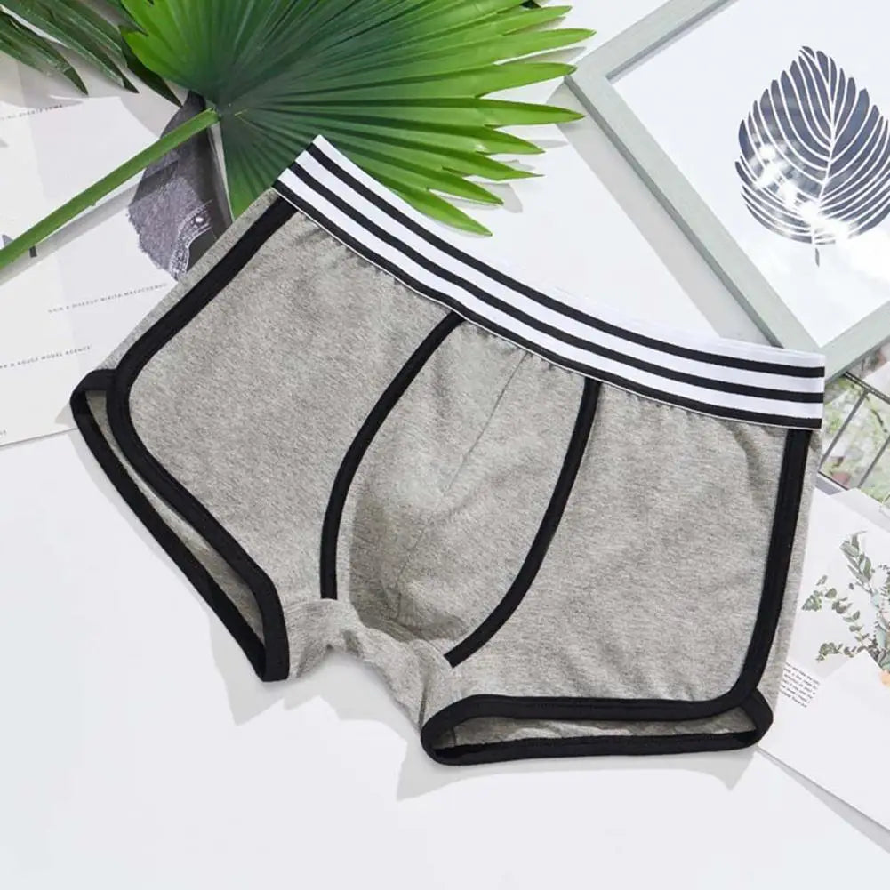 Men Boxers Underwear Soft Breathable U Convex Sweat Absorption Comfortable Men Underwear High-Quality Breathable Men Underpants