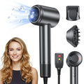 120000 RPM Hair Dryer Negative Ionic Blow Dryer Brushless Motor 40M/S Fast Drying High-Speed Low Noise Thermo-Control Hairdryer