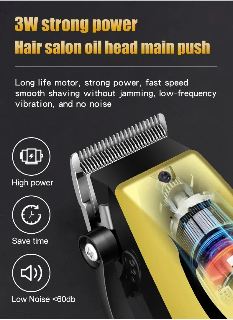 Professional Electric Hair Clipper Kit /Nose Trimmer | USB Charging 0mm Shaver haircut machine for beard Man Valentines Day Gift