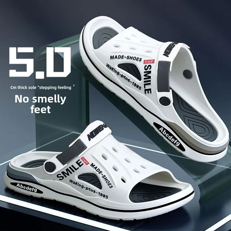 Fashion Sandals Waterproof Slippers Women Shoes Summer Outdoor Slides Soft Sole Garden Shoes Indoor Nursing Clogs Sandals
