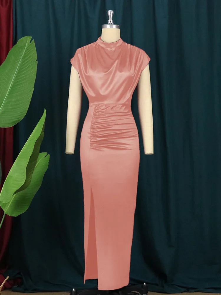 women's casual dresses draped fashion Woman clothes long wedding summer prom female evening dresses elegant party dresses hxy306