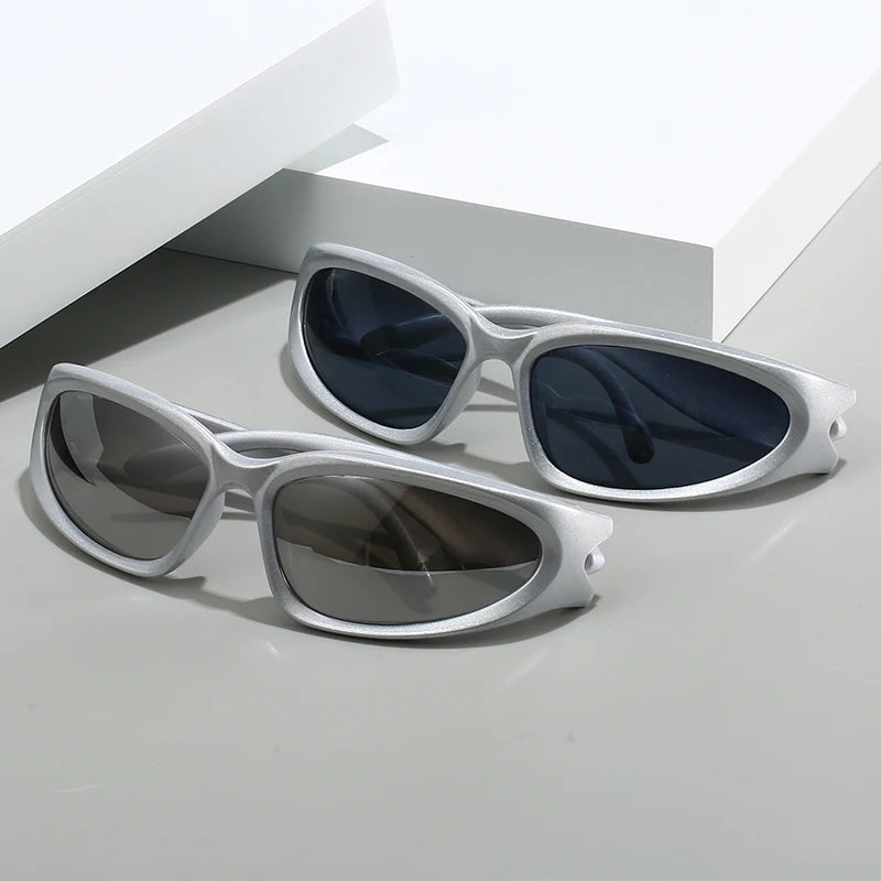 1/2/3pcs Fashionable Men and Women Sunglasses High-end Y2K Square Bicycle Glasses Resistant Sunglasses Outdoor Hiking Glas UV400