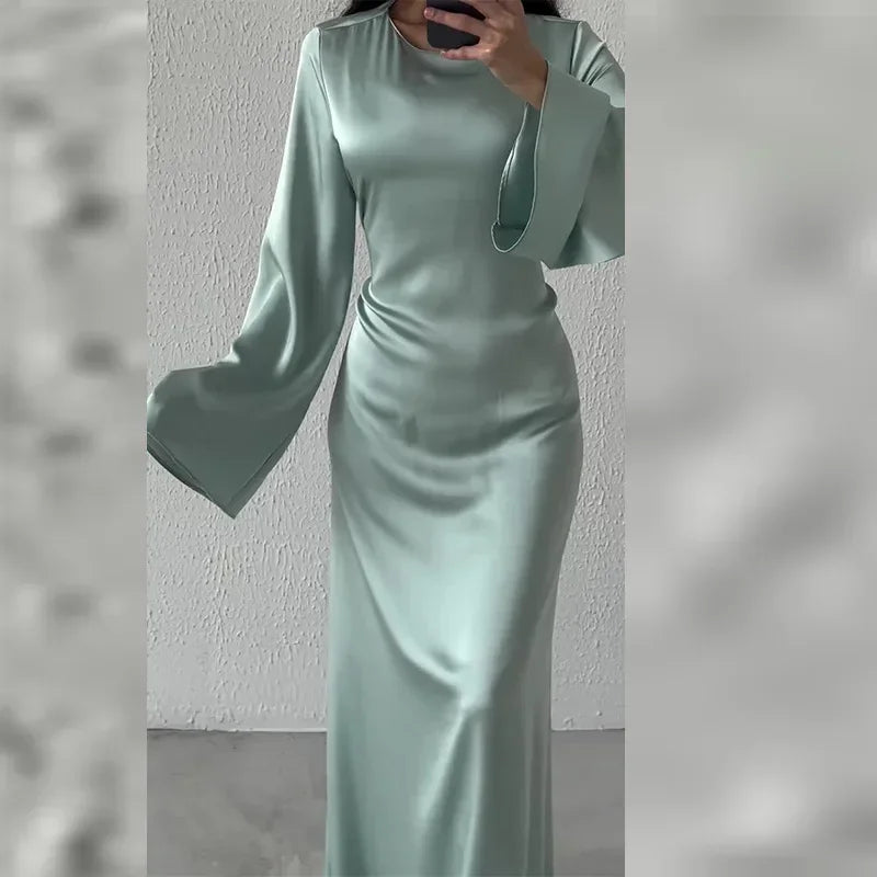 Party Dress for Women Abaya Morocco Eid Muslim Dresses Ramadan Slim Fit  Abayas Kaftan Elegant Black Dubai Arab Long Robe 2025