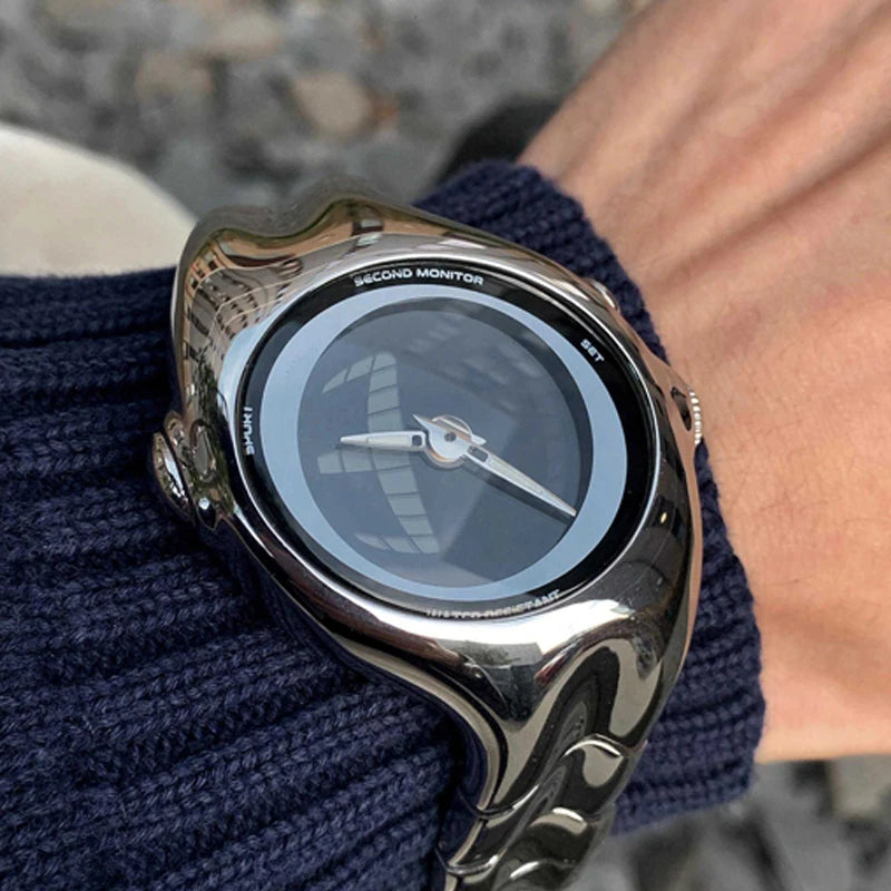 Twisted Watches Digital Watch Men Waterproof Quartz Wristwatches Male Clock Relogio Masculino Drop Shipping часы мужские наручны